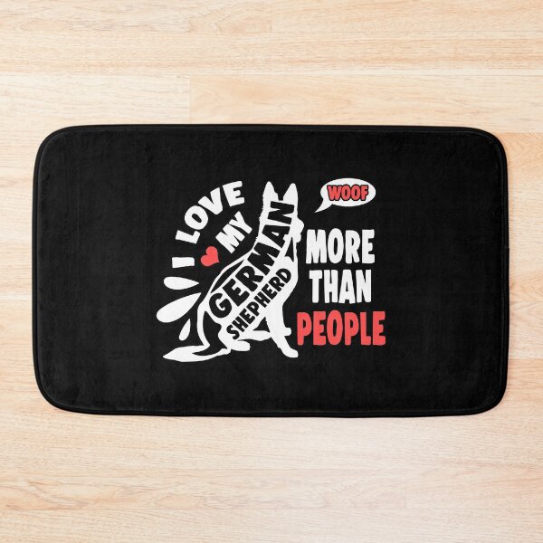 Item preview, I love my german shepherd dog shepherd dog animals designed and sold by redshirtz.