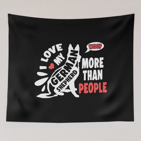 Item preview, I love my german shepherd dog shepherd dog animals designed and sold by redshirtz.