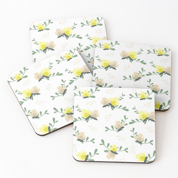 Item preview, Yellow Flowers Pattern designed and sold by TeamManja.