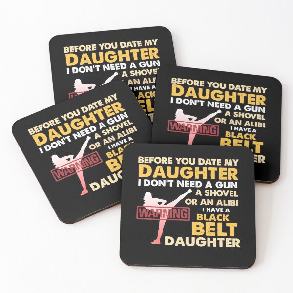 Item preview, Before you date my daughter daughter Karate Sport designed and sold by redshirtz.