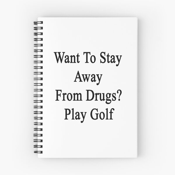 Item preview, Want To Stay Away From Drugs? Play Golf  designed and sold by supernova23.