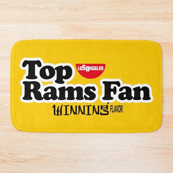 Item preview, Top Rams Fan - Black and White designed and sold by Ramheart.