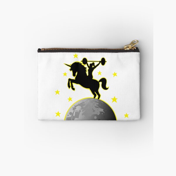 Item preview, Unicorn Weightlifter on the moon designed and sold by Tim Addison.