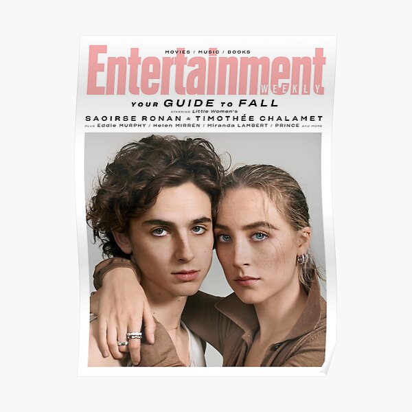 timothee chalamet and saoirse ronan Poster