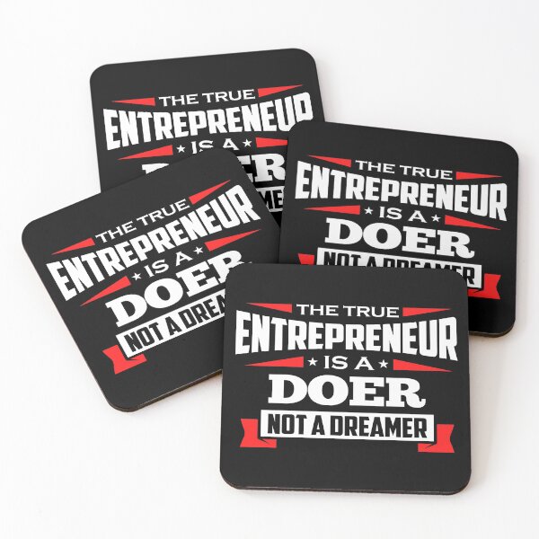 Item preview, The True Entrepreneur Is A Doer Not A Dreamer designed and sold by NationalDay.
