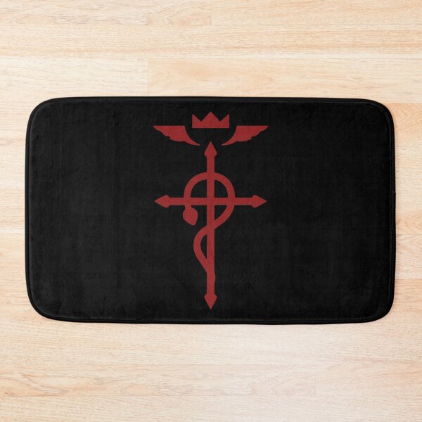 Item preview, Fullmetal Alchemist - Flamel (red - black background) designed and sold by ASTlogo.