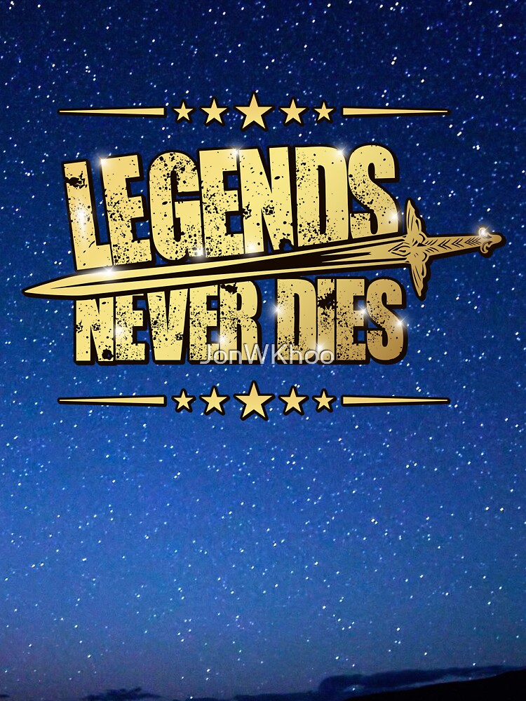 legend never really dies t shirt full sleeve