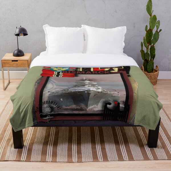"Bismarck" Throw Blanket