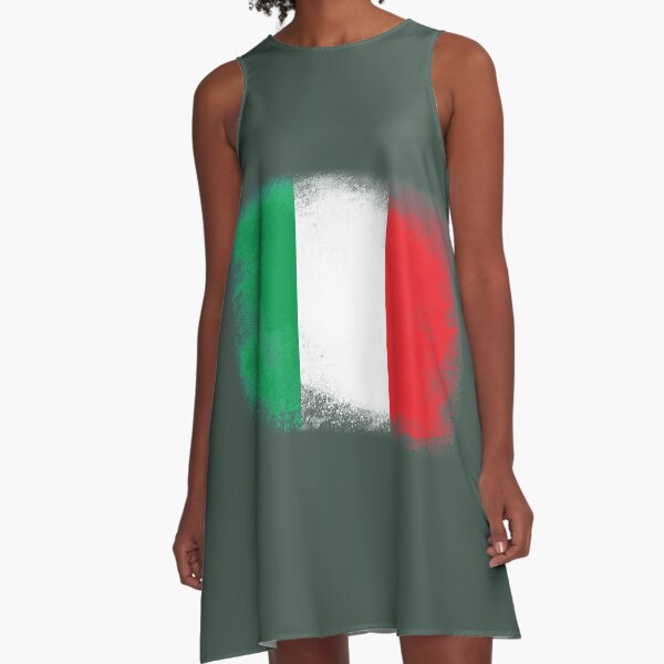 Italy flag A-Line Dress