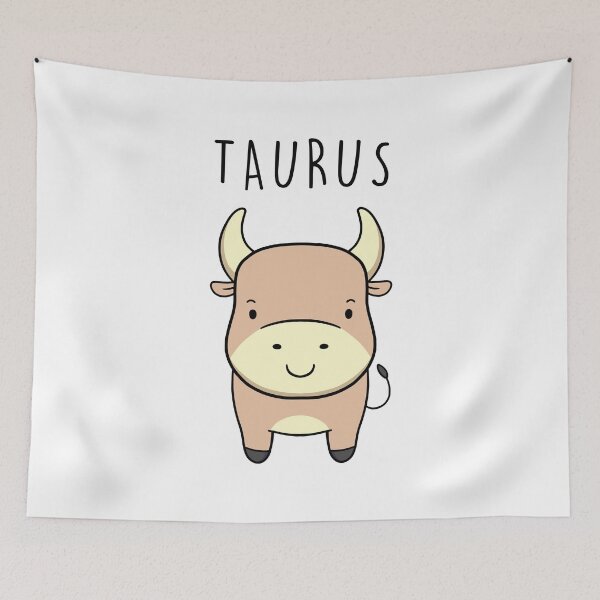 Item preview, Taurus Bull Symbol Zodiac / Star Sign Gift designed and sold by Delightfully Cynical.