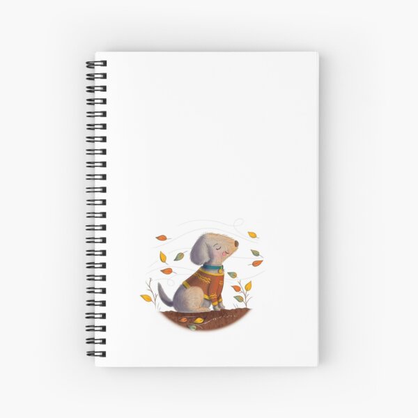 Enjoying the wind Spiral Notebook