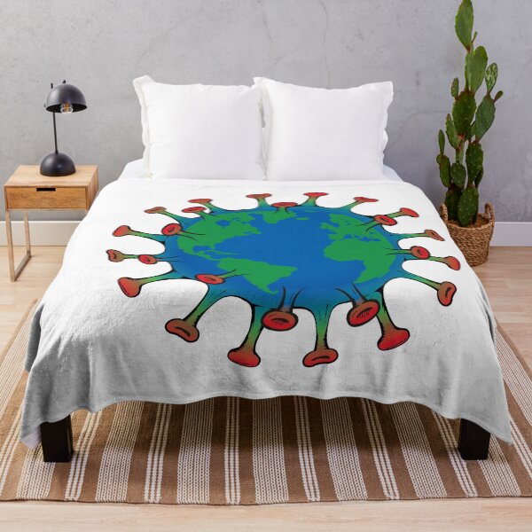 Item preview, Illustration cartoon corona virus a pandemic that can infect the world designed and sold by LucianoCosmo.