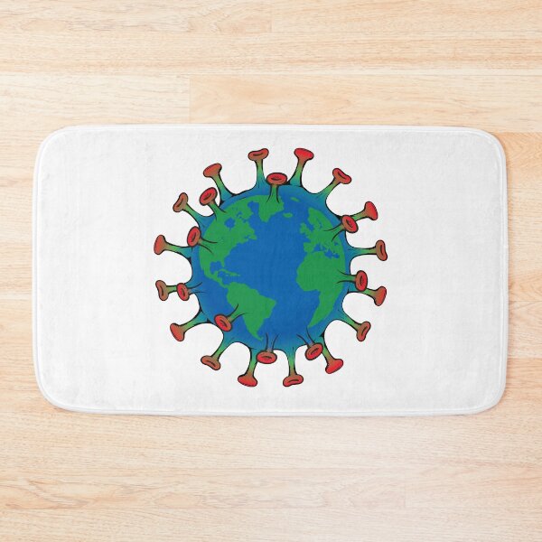 Item preview, Illustration cartoon corona virus a pandemic that can infect the world designed and sold by LucianoCosmo.