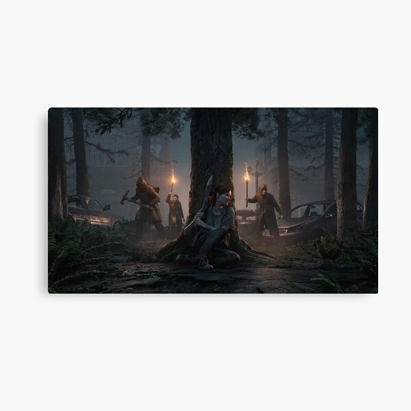 The Last Of Us: Part II - Dark Theme Impression sur toile