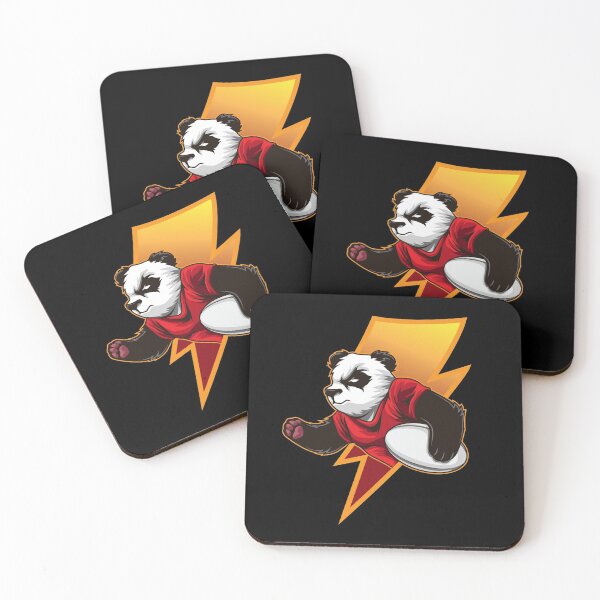 Item preview, Determined Rugby Panda Wants To Win designed and sold by anziehend.