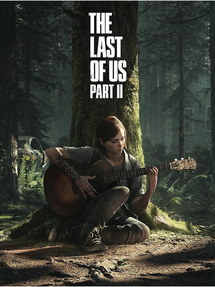 "The Last Of Us Part II Light Theme with Logo" Poster