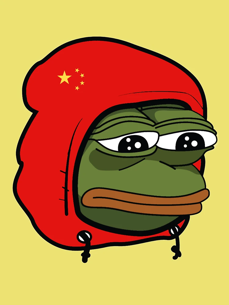 pepe the frog china hood