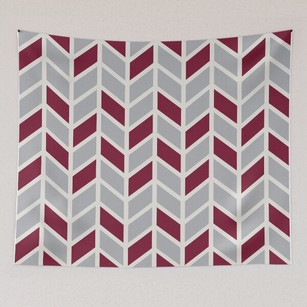 Artikelvorschau, Roter Chevron entworfen und verkauft von thelustrous.