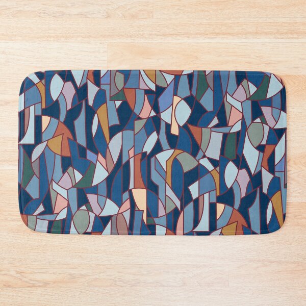 Item preview, Modern Crowd in Classic Blue designed and sold by runcatrun.