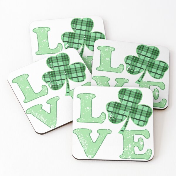 Item preview, Love Green Shamrock Plaid designed and sold by HighCiti.