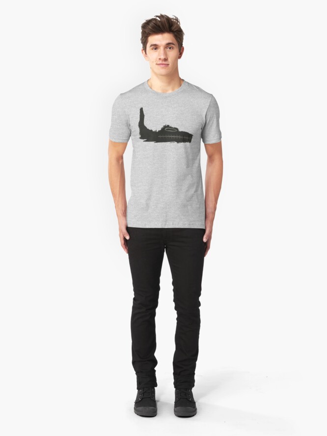 T-shirt ajusté ''CROCRO' : autre vue