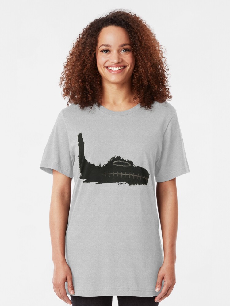 T-shirt ajusté ''CROCRO' : autre vue