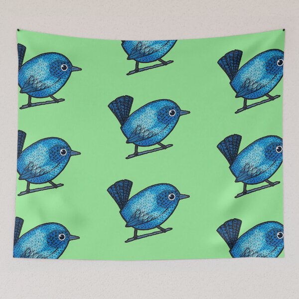 Item preview, Pretty Little Blue Bird  designed and sold by RosalieReeves.