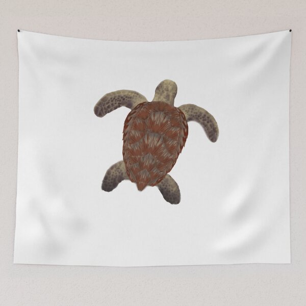 Item preview, Drawn Sea Turtle designed and sold by StevenElliot.