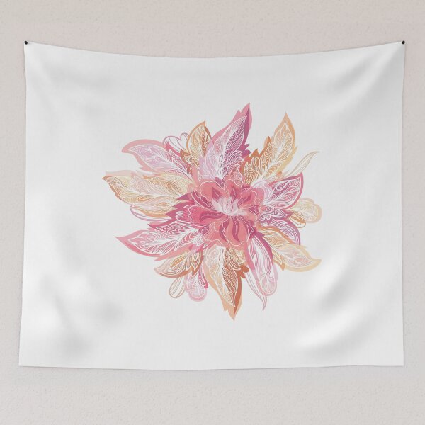 Item preview, Vector boho style shape made of feathers designed and sold by kisikoida.