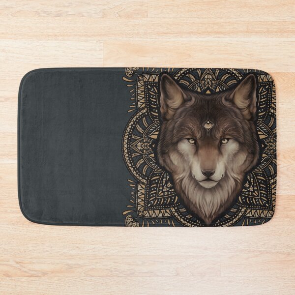 Item preview, Wolf Mandala - Woke wolf  designed and sold by MonoMano.
