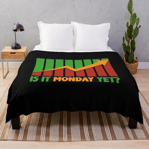 Item preview, Is It Monday Yet Funny Stock Market Trading designed and sold by perfectpresents.