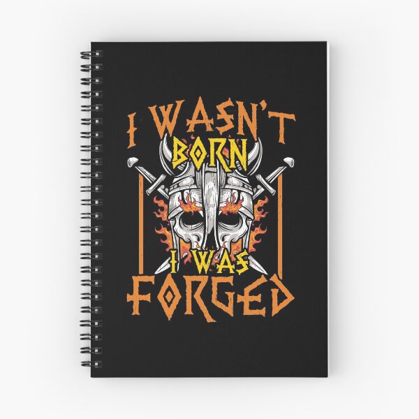 Item preview, I Wasn't Born I Was Forged Nordic Viking Warrior designed and sold by perfectpresents.