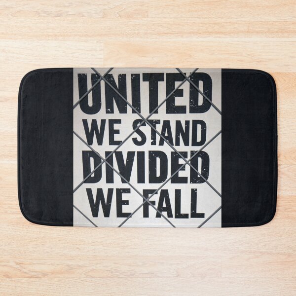 Item preview, United we stand divided we fall newspaper headline designed and sold by Itsgrimupnorth.