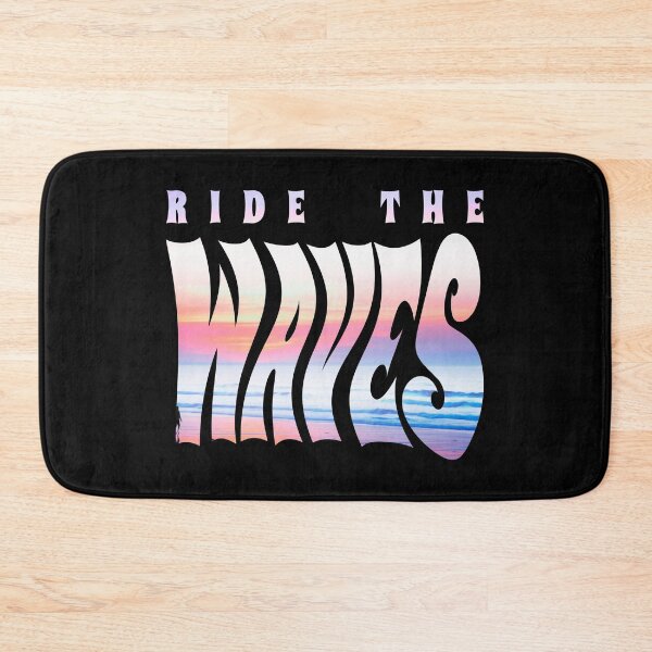 Item preview, Ride The Waves (Surfing at The Beach • Hot Summer Season Quote) designed and sold by SassyClassyMe.