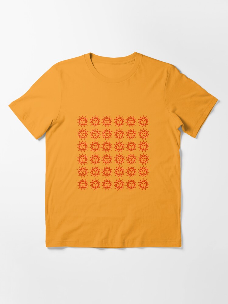 women orange tee shirts