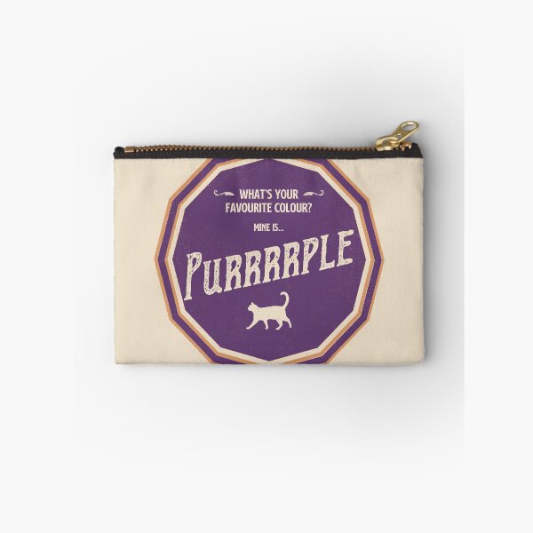 Item preview, What's your favourite colour? Purrrrple designed and sold by KMA Home Design.