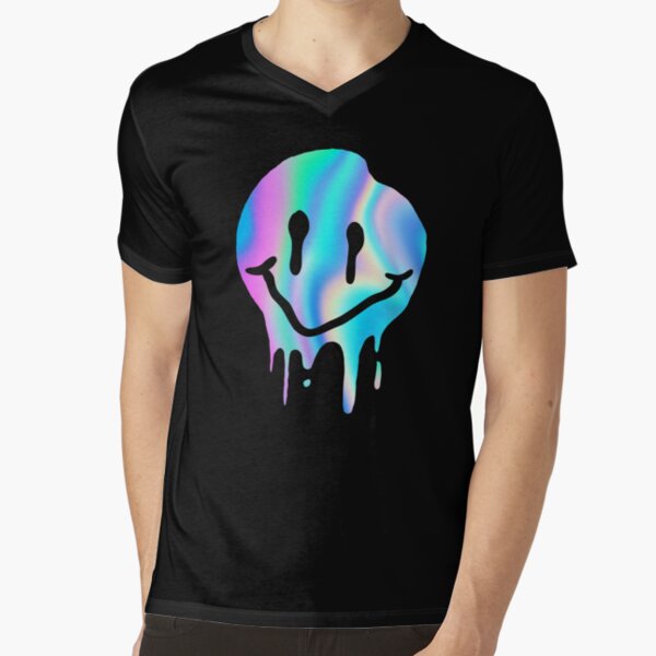 drippy smiley face t shirt