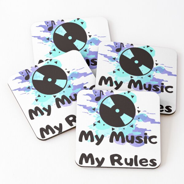 Item preview, My Music, My rules, DJ, music, disc, vynil, play music, loud music, music, party, my music my rules, dj play designed and sold by Laurelbdesigns.