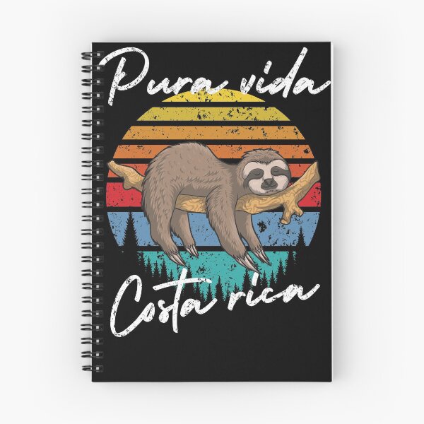 Item preview, pura vida costa rica vintage cute sleepy sloth funny gift T-Shirt designed and sold by SpecialFunTee.