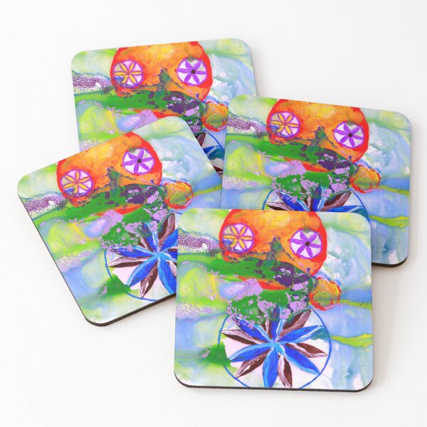 Item preview, Sacred Geometry/Pour Paint with Goddess Lakshmi designed and sold by Michelle Adams.