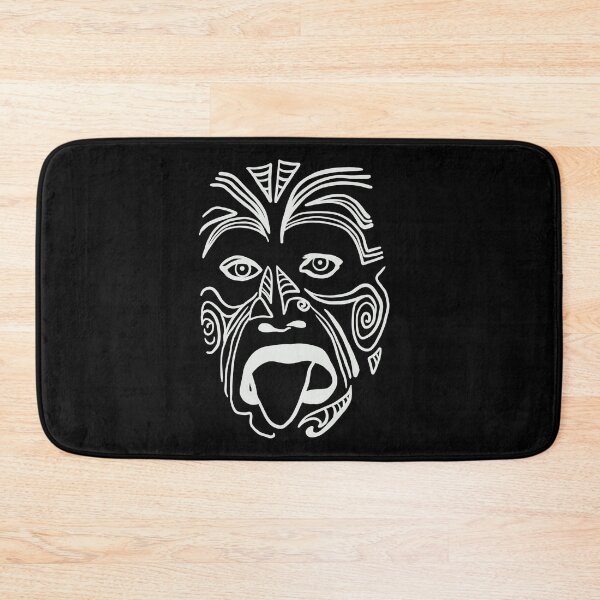 Item preview, The Tribal Haka Mask Guy - Indigenous Face designed and sold by isstgeschichte.