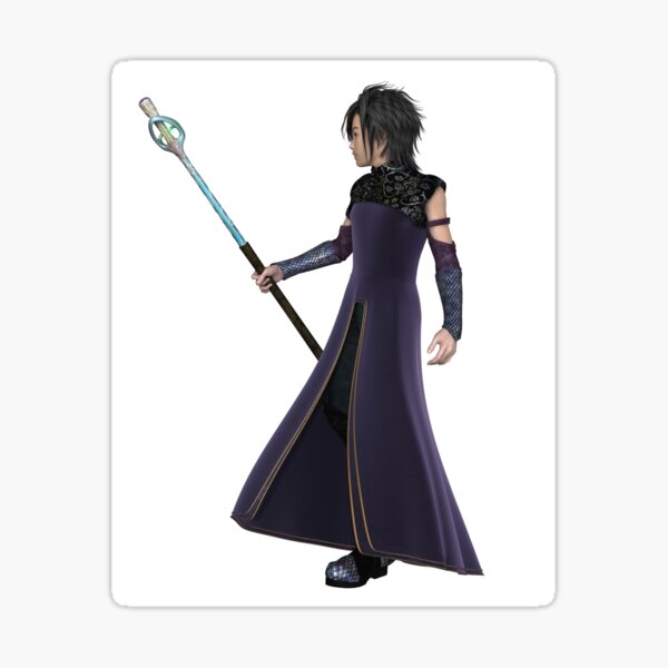 Item preview, Jeune Sorcier Elfe Mâle designed and sold by algoldesigns.