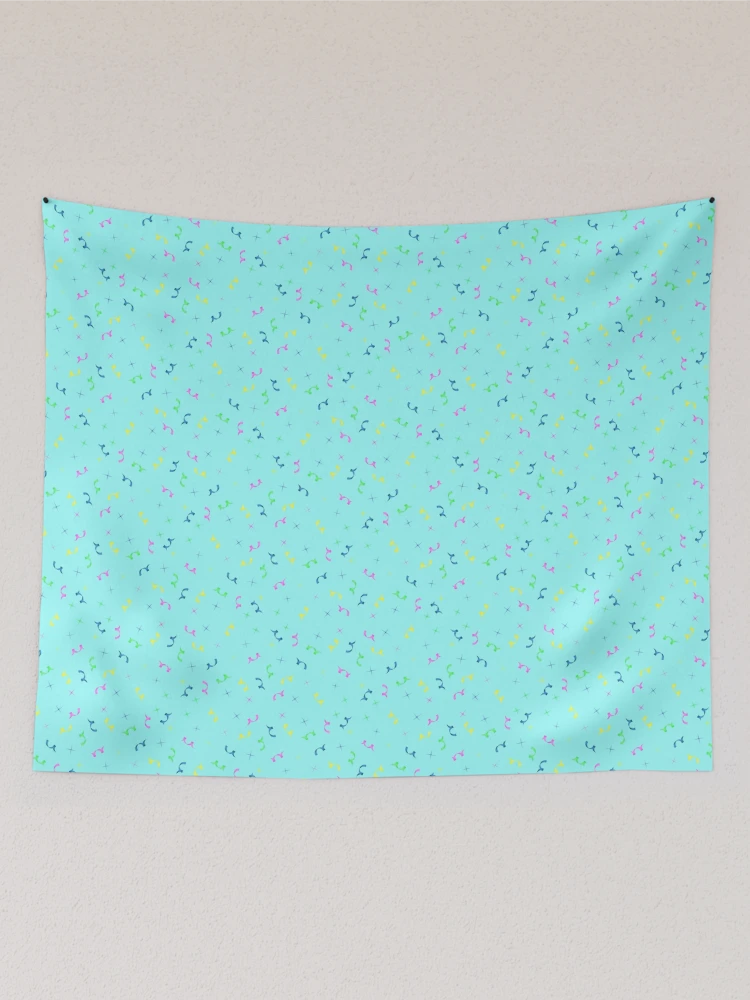 Thumbnail 2 of 3, Tapestry, Roller Rink Collection Spring Seamless Surface Pattern designed and sold by Saskia Beeldman.