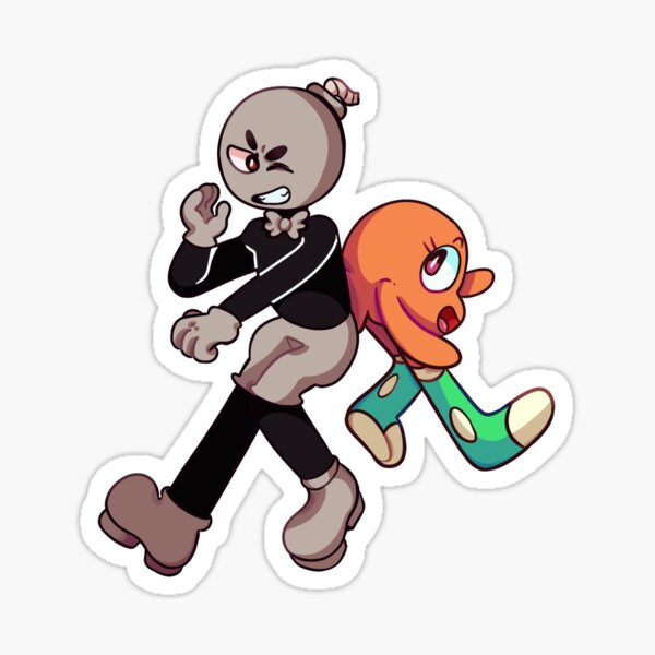 ¡El mundo necesita más amigos! - TAWOG Pegatina