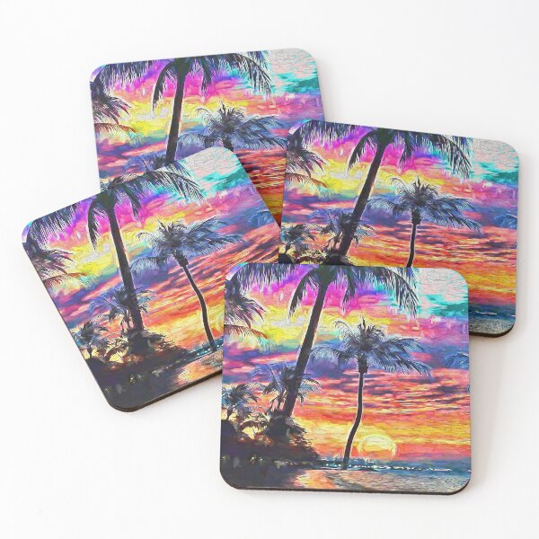 Item preview, Palms and sunset designed and sold by kiklop99.