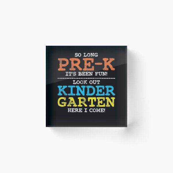 Item preview, Kindergarten Pre-K Student designed and sold by 4tomic.