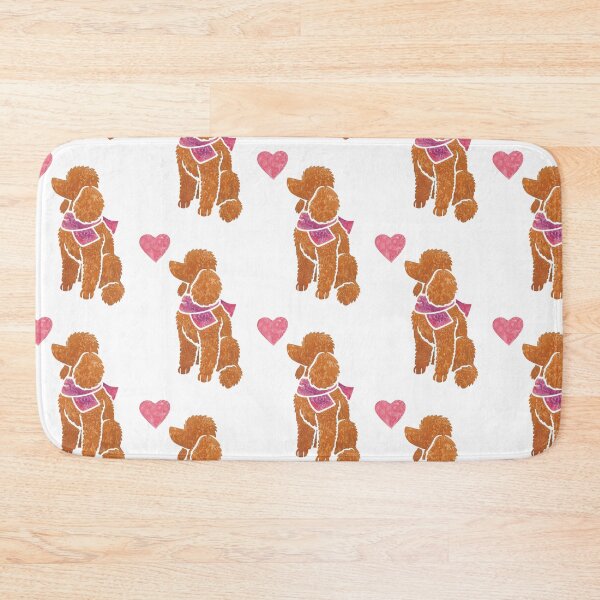 Item preview, Watercolour Poodle (apricot) designed and sold by animalartbyjess.