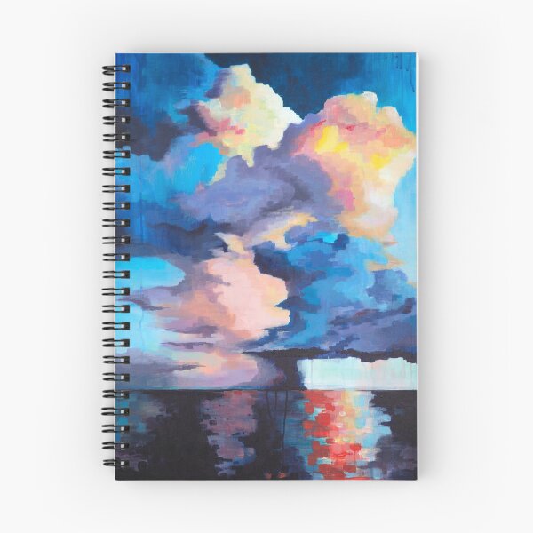 Item preview, Spring Horizon - Dreamy cloudscape tropical storm designed and sold by Mishfit.