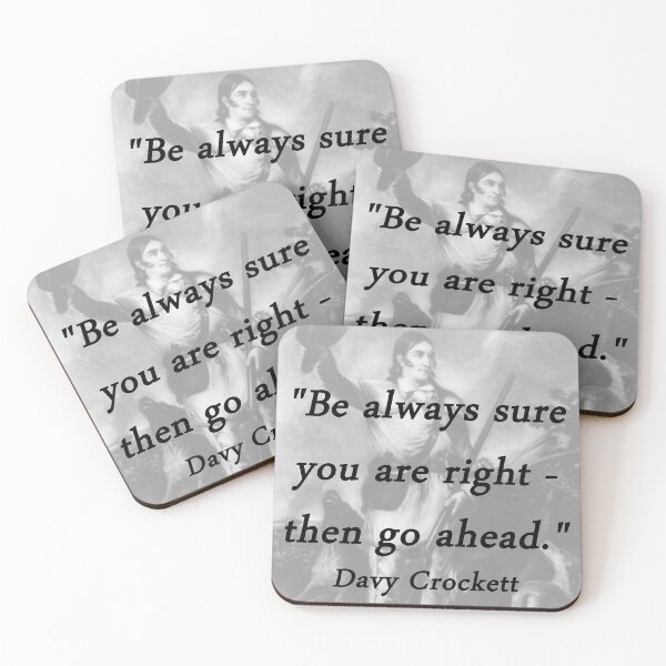 Item preview, Be Always Sure - Davy Crockett designed and sold by CrankyOldDude.