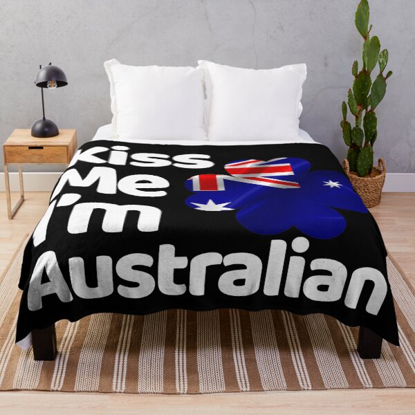 Item preview, Kiss Me I am Australian from Australia designed and sold by elhefe.